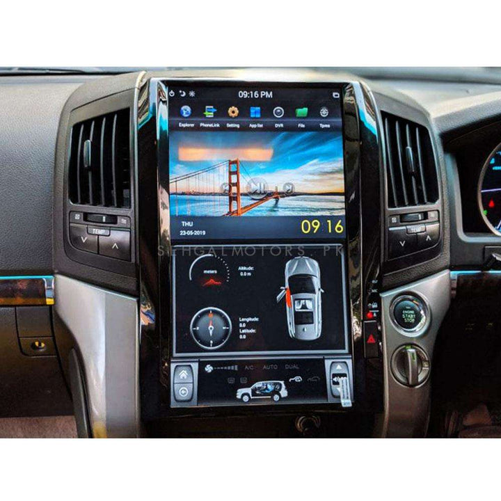 Toyota Land Cruiser ZX Tesla LCD Black 16 Inches High Version- Model 2008-2016