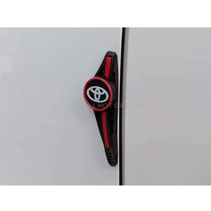 Toyota Door Guards Protector Red Black