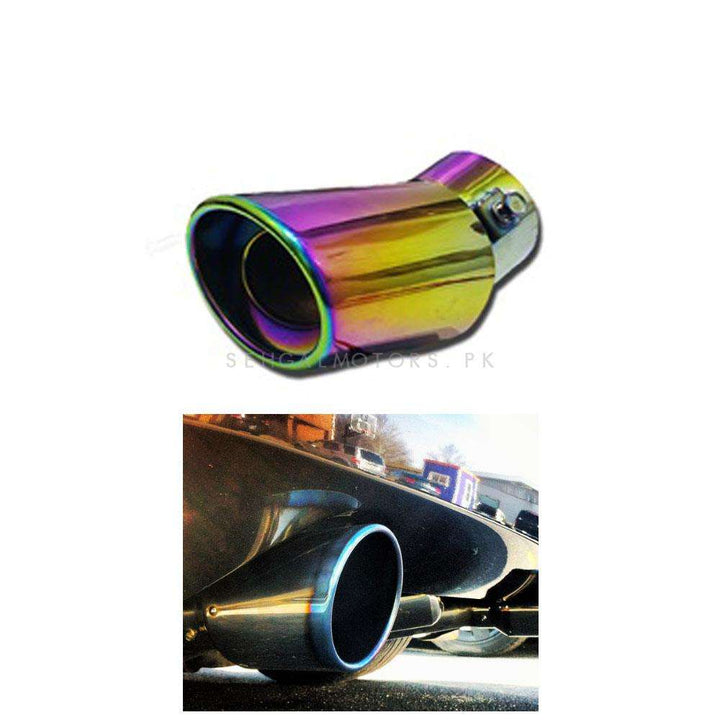 Full Titanium Burnt Tip Exhaust Silencer Muffler Tip