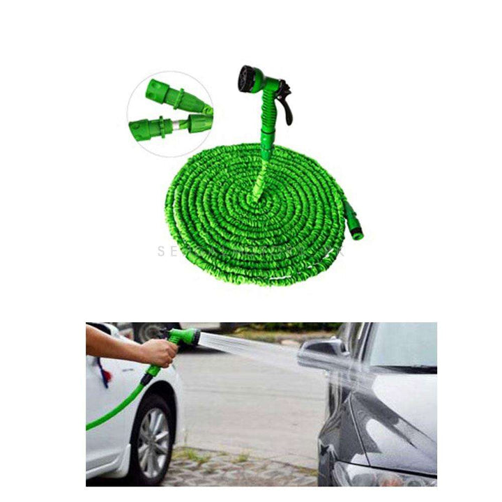 Car Washer Pipe Expandable with Different Functions Random Color - 100-FT