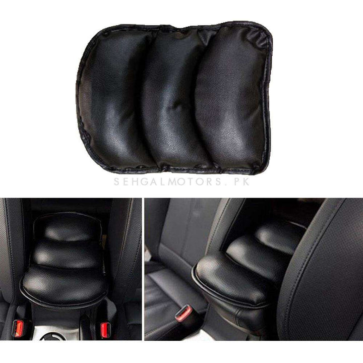 Universal Arm Rest PU Cushion - Black