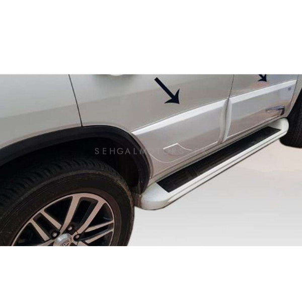 Toyota Fortuner New Style Door Body Cladding Unpainted - Model 2016-2021