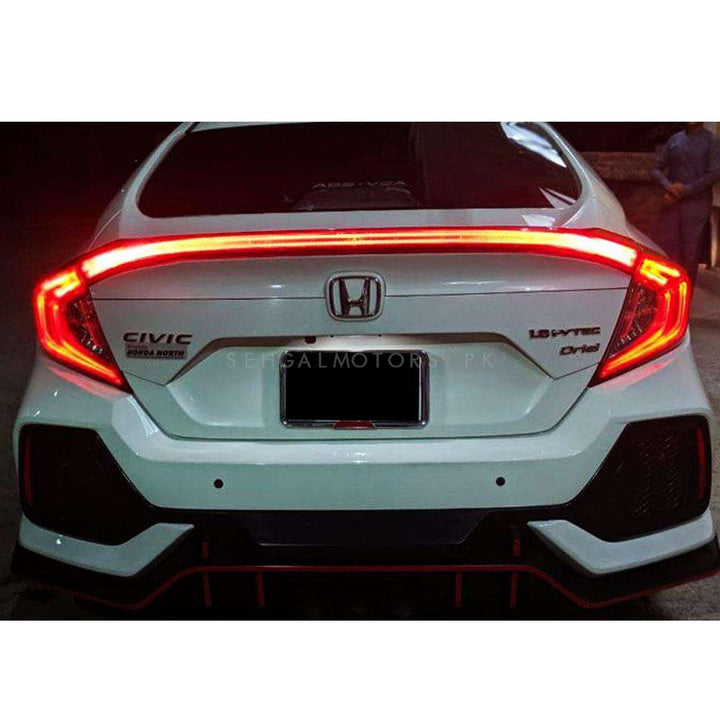 Honda Civic Complete LED Spoiler - Model 2016-2021