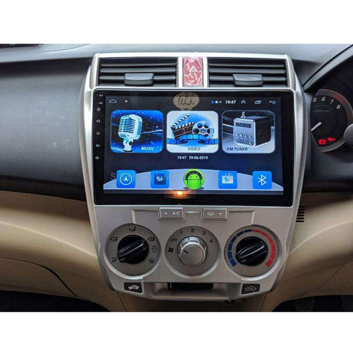 Honda City Android LCD Silver 10 Inches - Model 2008-2021 | 8th Gen