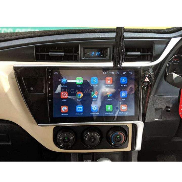 Toyota Corolla Face Lift Android LCD Black 10 Inches - Model 2017-2021