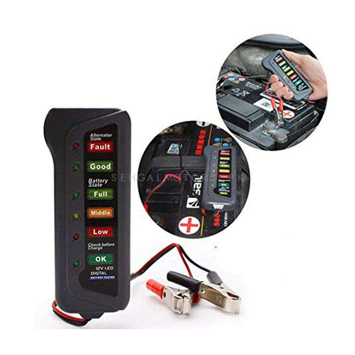 12 Volt Analog Battery Tester Charging System Analyzer