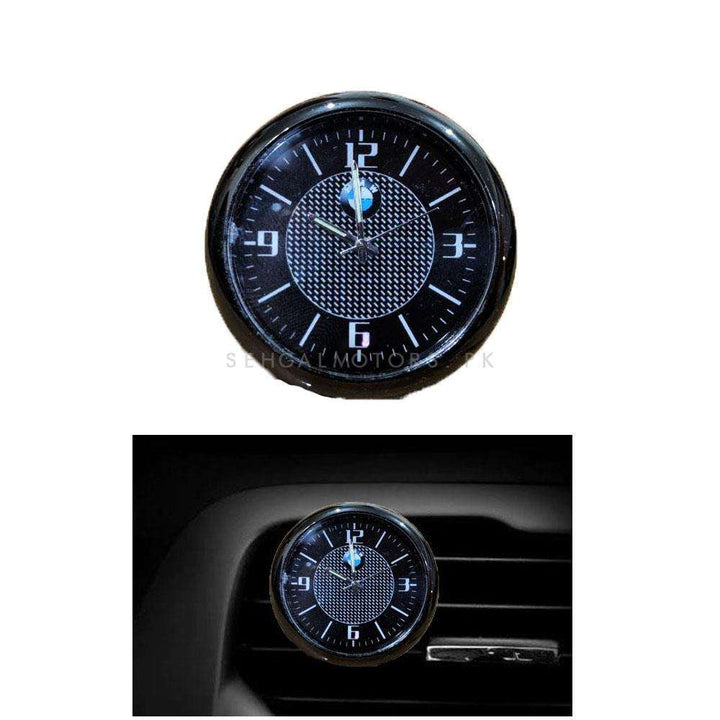 BMW Car Dashboard Or AC Grill Clock