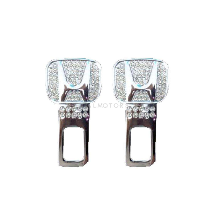 Honda Seat Belt Clips Diamond Style - Pair