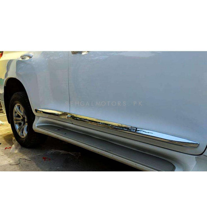 Toyota Prado Door Moulding Full Chrome Version 2 - Model 2009-2021