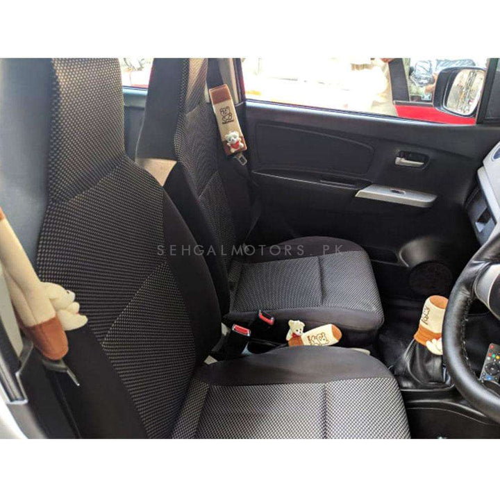 Bear Stuff Toy Covers For Car Interior 5 pcs ( Bhalu Set)