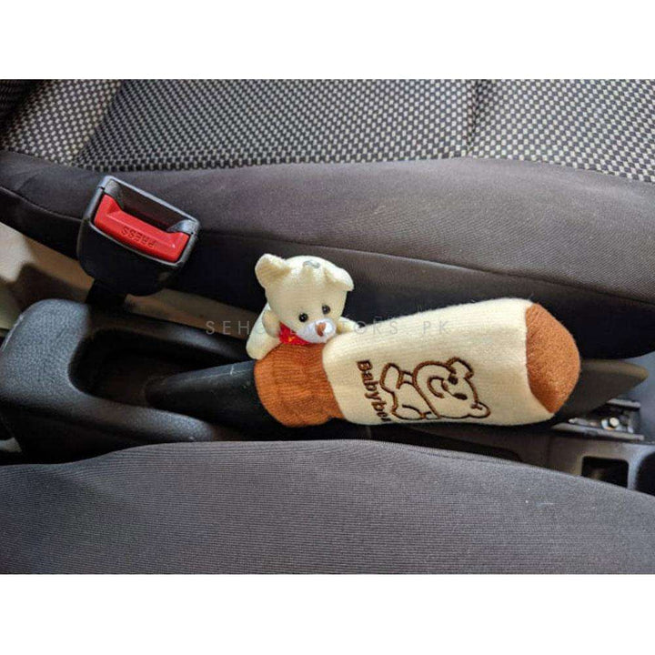 Bear Stuff Toy Covers For Car Interior 5 pcs ( Bhalu Set)
