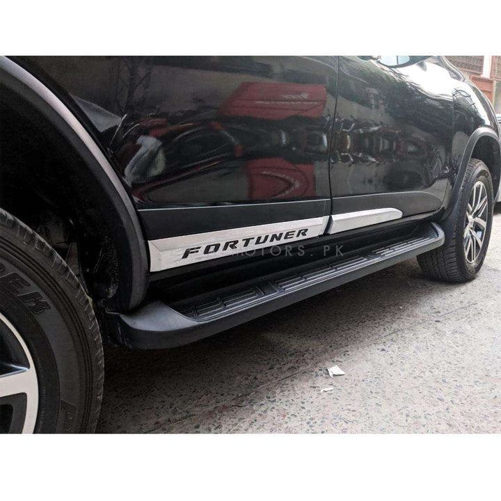 Toyota Fortuner New Style Side Chrome Door Moulding - Model 2016-2021