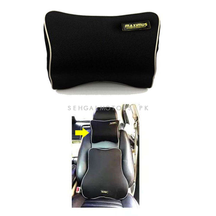 Maximus Neck Rest Headrest Pillow Cushion Black