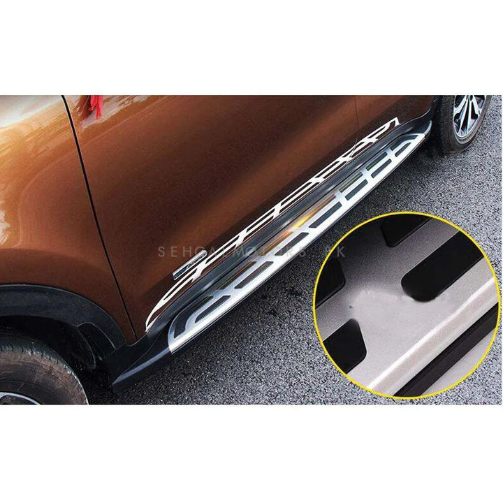 KIA Sportage Side Steps Metal