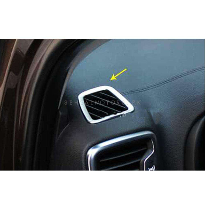 KIA Sportage Air Vent Outlet Chrome Trims 2PC - Model 2019 -2021