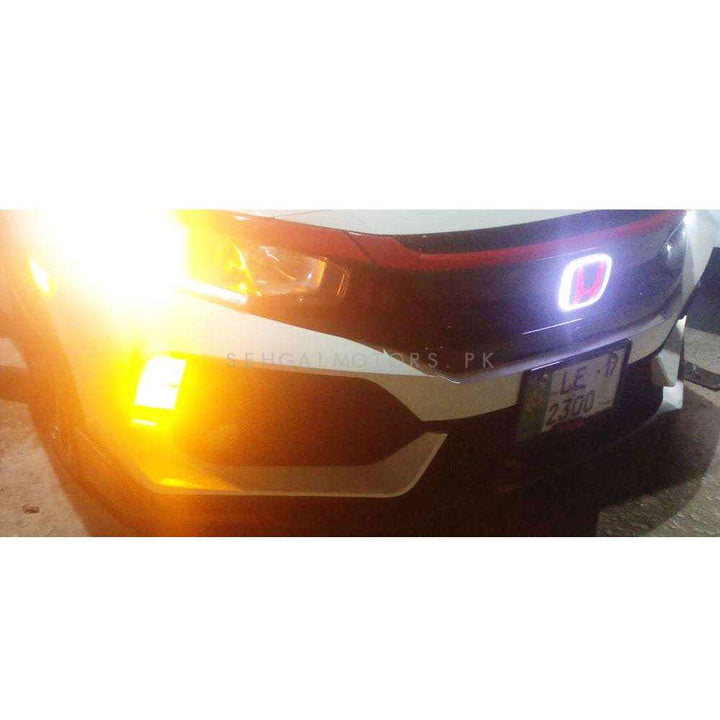 Honda Civic Type R Body Kit Front DRL In LED - Model 2016-2021