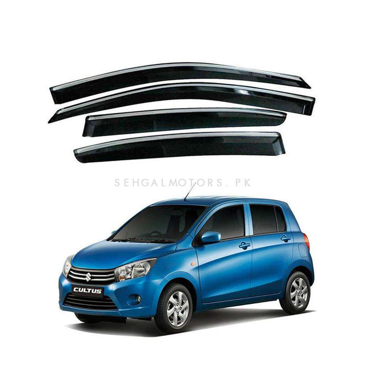 Suzuki Cultus NB Air Press Sun Visor With Chrome New Model - Model 2017-2021