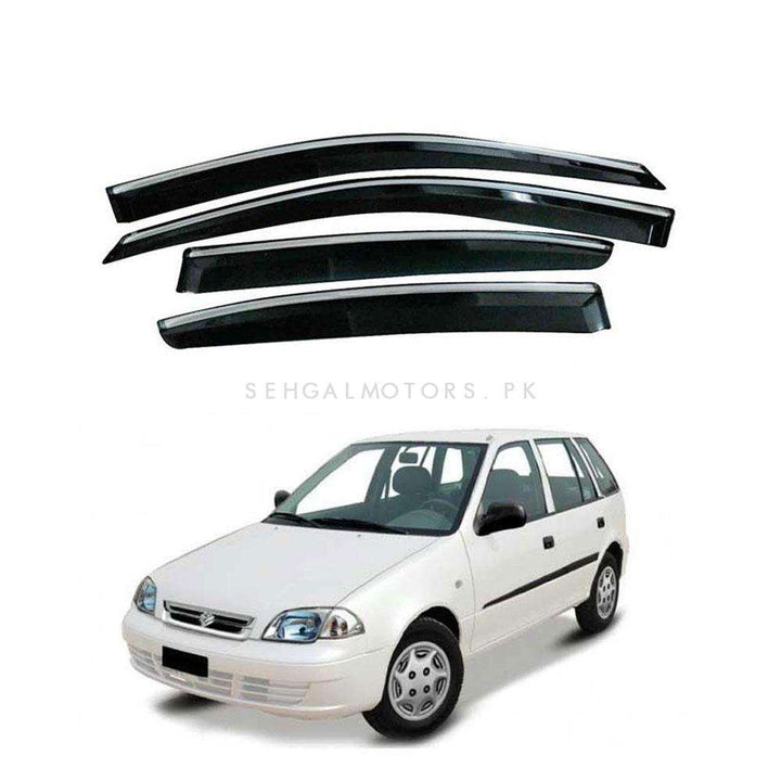 Suzuki Cultus NB Air Press Sun Visor With Chrome Old Model - Model 2007-2017