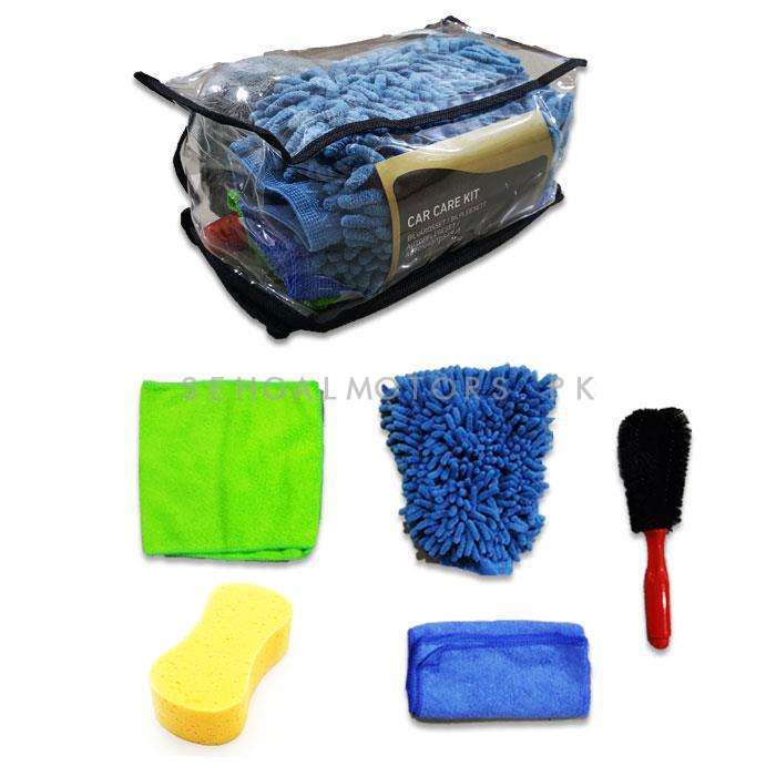 Car Wash Bundle Microfiber Kit Multi - 5 Pcs