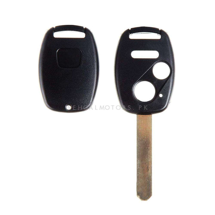 Honda Accord Replacement Key Shell Case Cover 3 Button Black