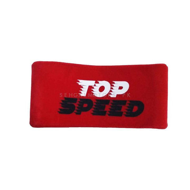 Top Speed Neck Rest Headrest Pillow Cushion Each - Red