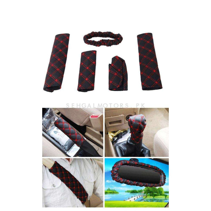 Covers For Car Interior 5 pcs - Multi