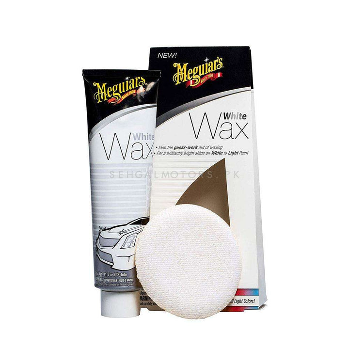 Meguiars White Wax Tube with Applicator Pad G6107 - 198 Grams