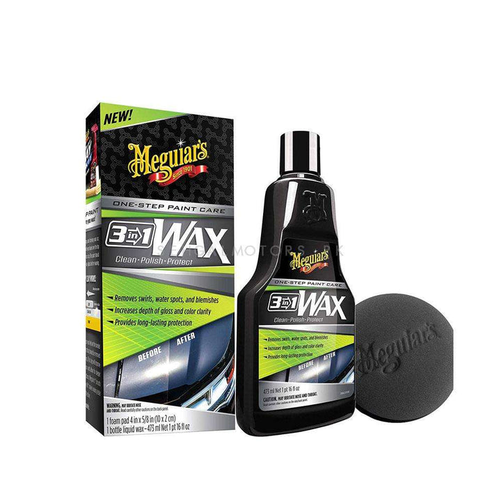 Meguiars 3 in 1 Wax G191016 - Multiple Steps