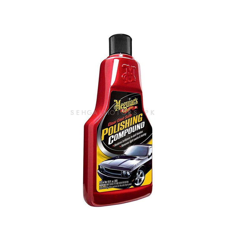 Meguiars Clear Coat Safe Polishing Compound (G18116) - 16 OZ