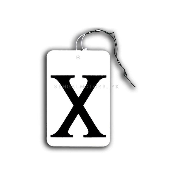 X card Car Perfume Fragrance Hanging Mix Colors