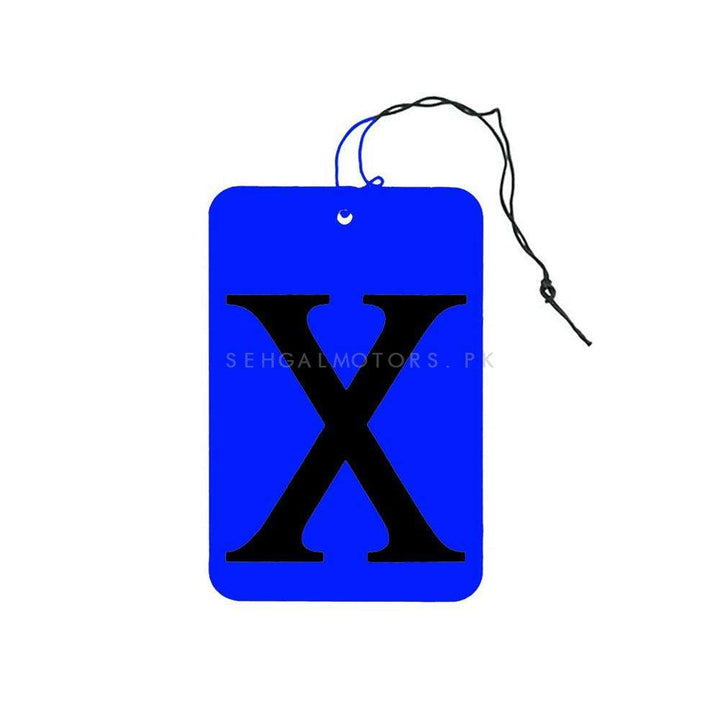 X card Car Perfume Fragrance Hanging Mix Colors