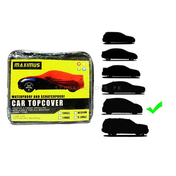 Maximus XXL Non Woven Car Top Cover - XXL Cross Over Size