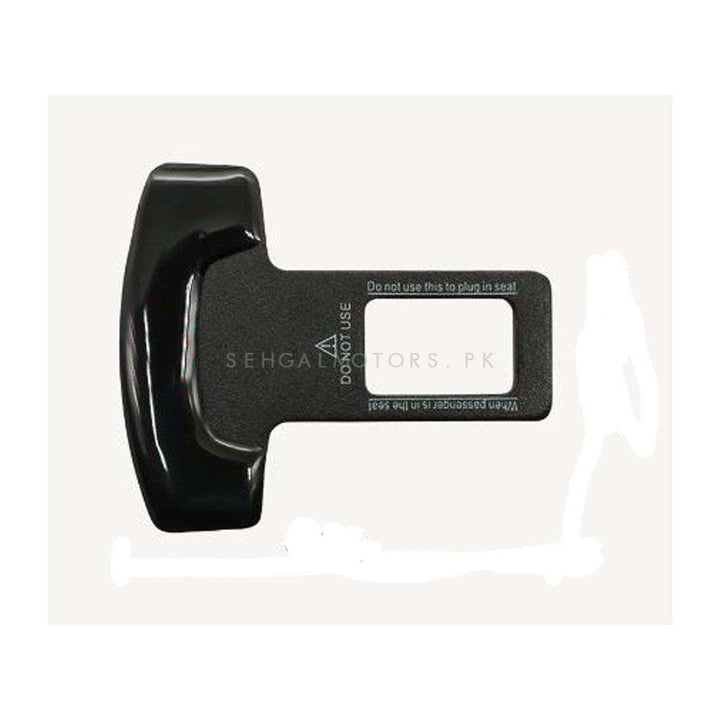 BMW Mini Metal Seat Belt Clip Black - Pair