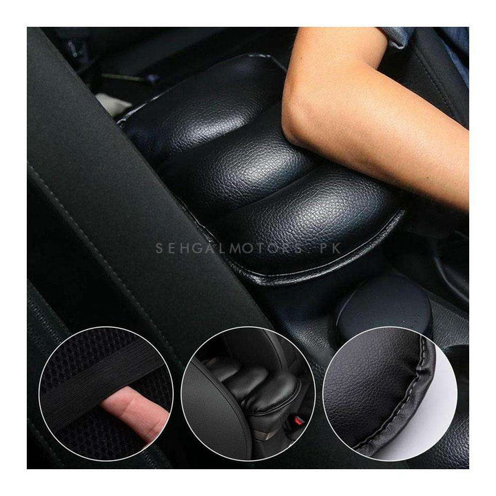 Universal Arm Rest PU Cushion - Black