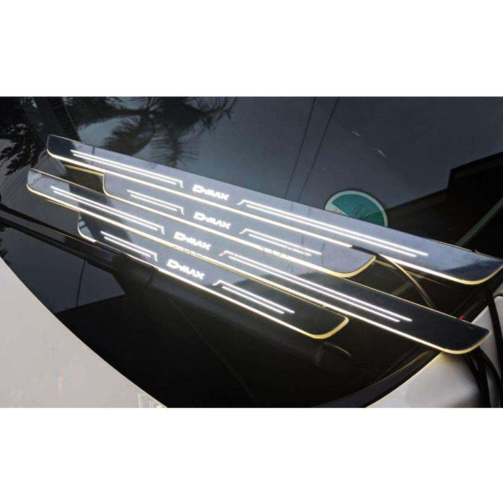 Isuzu D-Max Glass LED Sill Plates / Skuff LED panels - Model 2018-2021