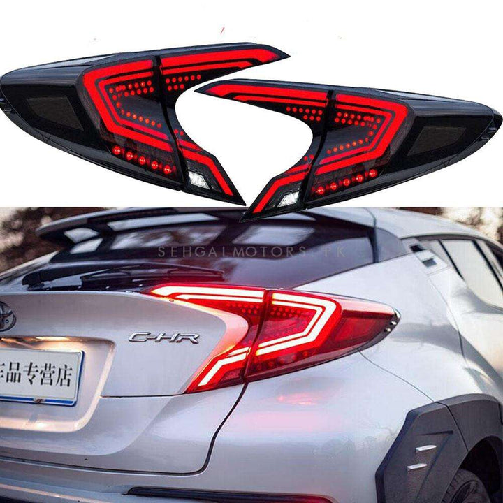 Toyota CHR Back Lamps Light Sequential Smoke Model 2017-2021