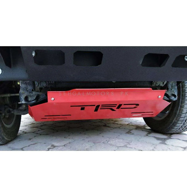 Toyota Hilux Vigo/Revo/Rocco TRD Front Bumper Skid Plate Red