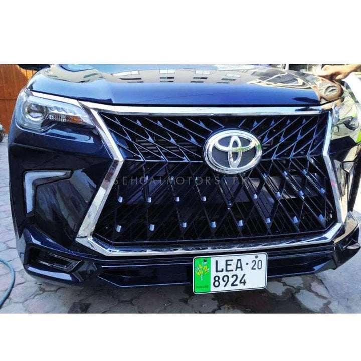 Toyota Fortuner LX570 Lexus Style NKS Bodykit Trd Style V7 ( 2 Pcs) - Model 2016-2021