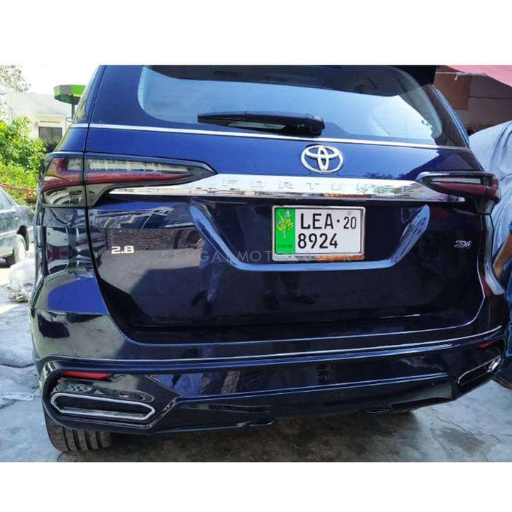 Toyota Fortuner LX570 Lexus Style NKS Bodykit Trd Style V7 ( 2 Pcs) - Model 2016-2021