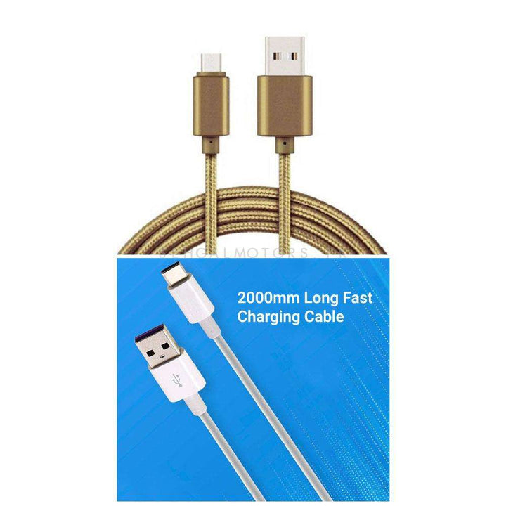 High Speed Android Quick Charge USB Cable 3.6A with 2000mm - Multi