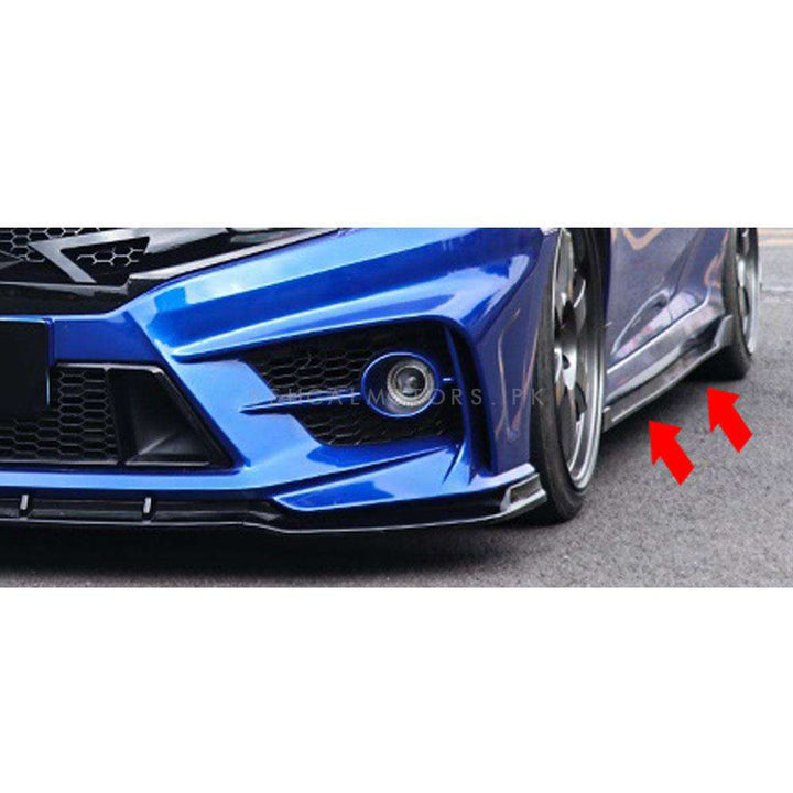 Honda Civic FC450 Side Skirts Pair - Model 2016-2021