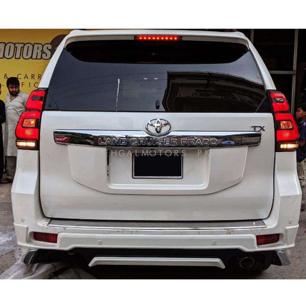 Toyota Prado Back Body Kit Modellista White 1 PC - Model 2018-2021