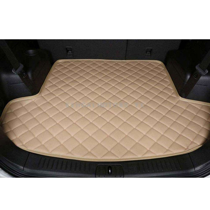 Toyota Prado 7D Trunk Mat Mix Thread Tray Beige For 5 Seat Car Only - Model 2009-2021