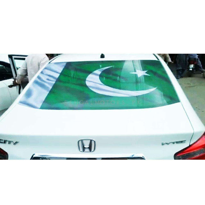 Rear Screen Pakistan Flag One Way Vision Tiny Vinyl