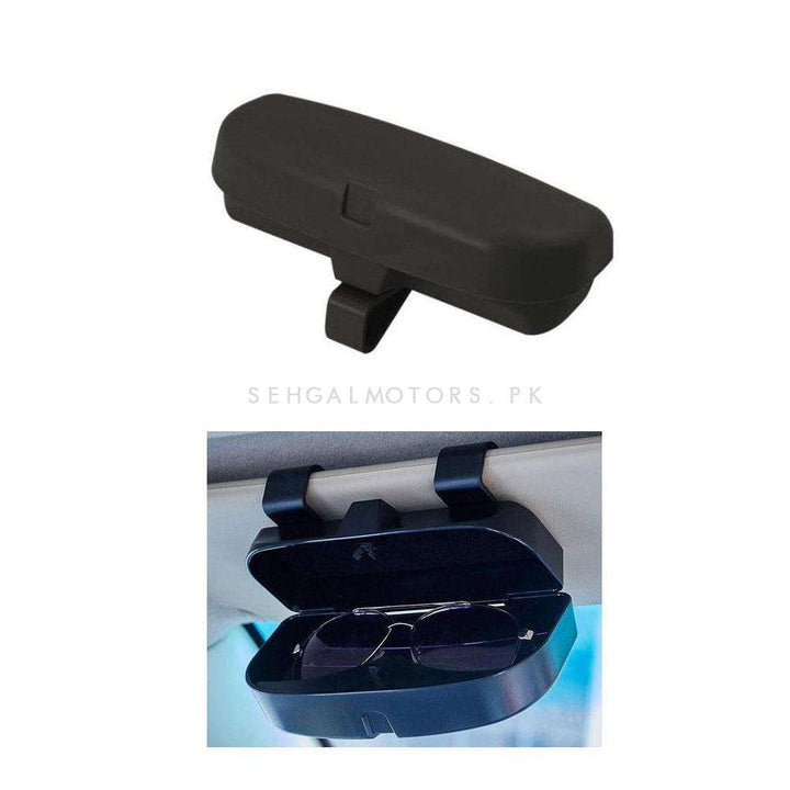 Car Sunshade / Sun Shade Sunglasses Holder Storage Box- Multi