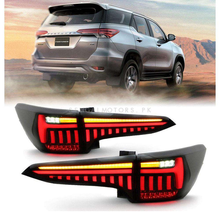 Toyota Fortuner V2 Lexus Sequential Back lamps Light - Model 2016-2021