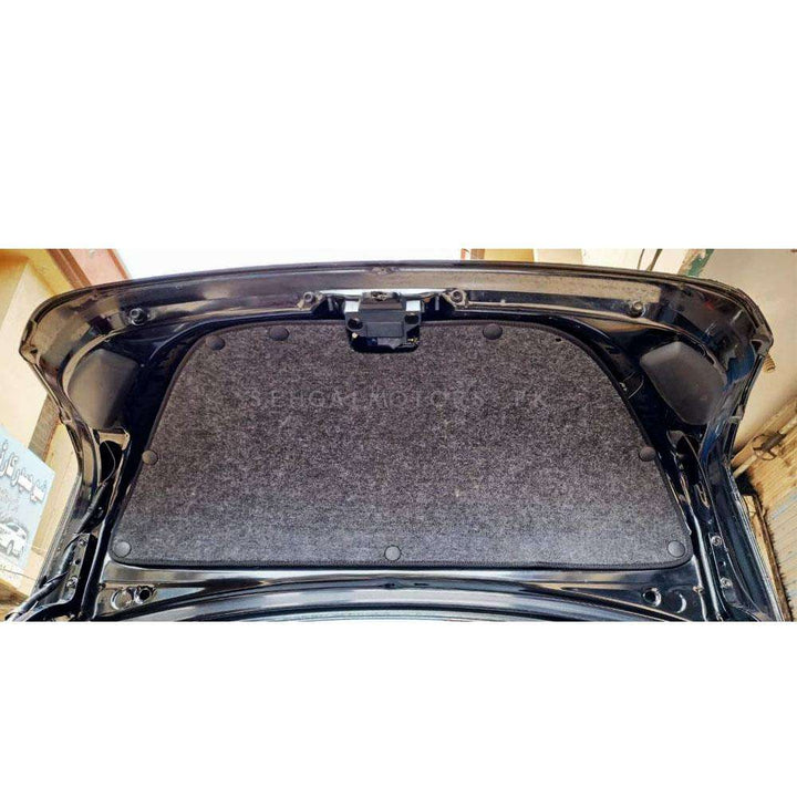 Honda Civic 2D Black Trunk Liner Cover - Model 2012-2016