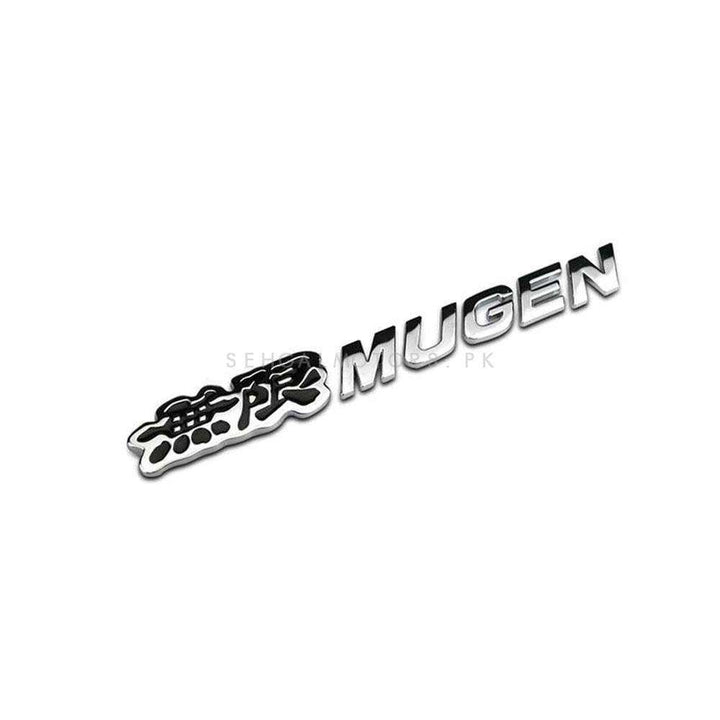 Mugen Monogram Black And Chrome