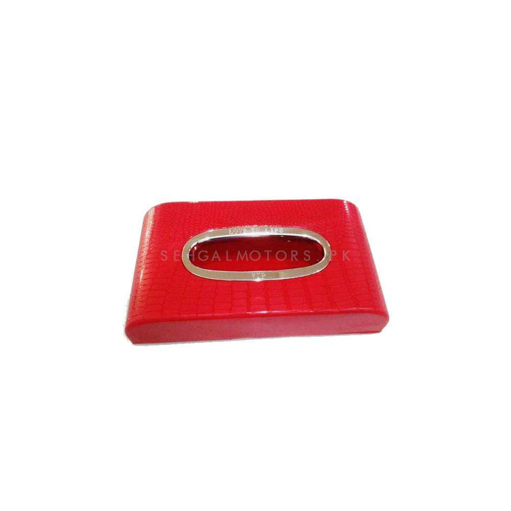 Car Tissue Holder Case Box Red 5CM