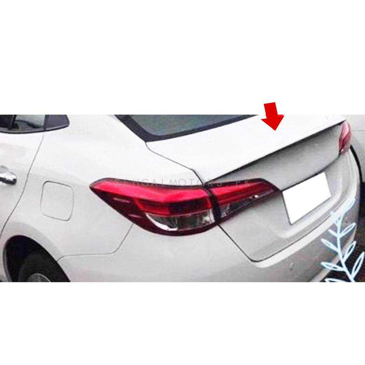 Toyota Yaris New Style Trunk Spoiler Unpainted Version 2 - Model 2020-2021